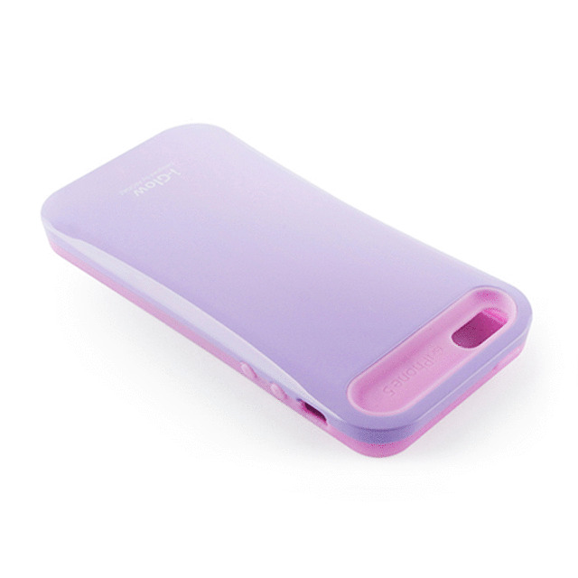 【iPhoneSE(第1世代)/5s/5 ケース】i-Glow Pastel Case with TCS Pastel Purplegoods_nameサブ画像