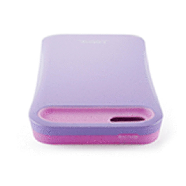 【iPhoneSE(第1世代)/5s/5 ケース】i-Glow Pastel Case with TCS Pastel Purpleサブ画像