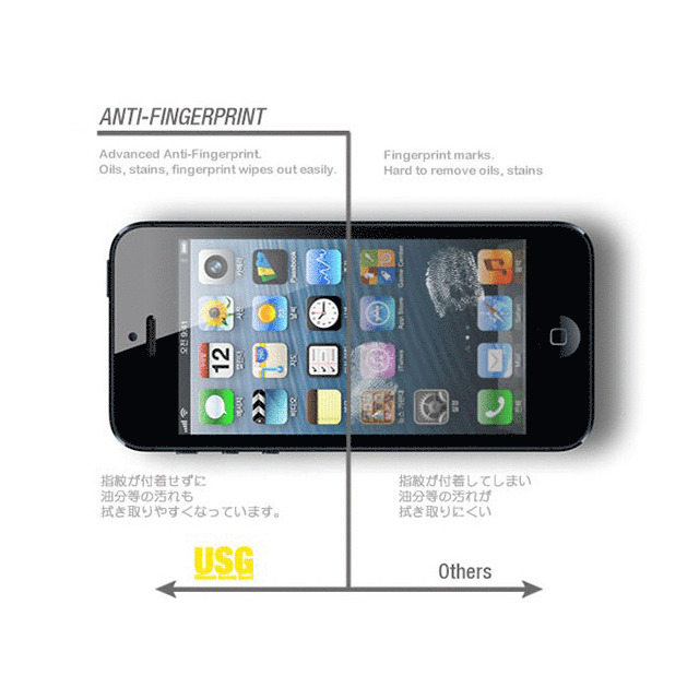 【iPhoneSE(第1世代)/5s/5c/5 フィルム】USG ITG Plus - Impossible Tempered Glasssサブ画像