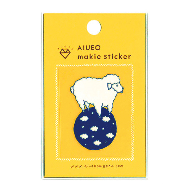 makie sticker (sheep BL)