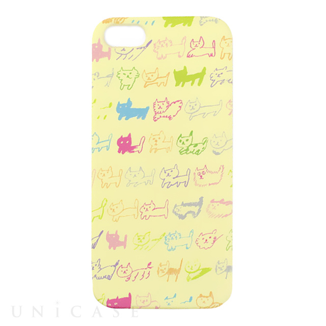 【iPhoneSE(第1世代)/5s/5 ケース】iPhone Case NEKO BORDER CO