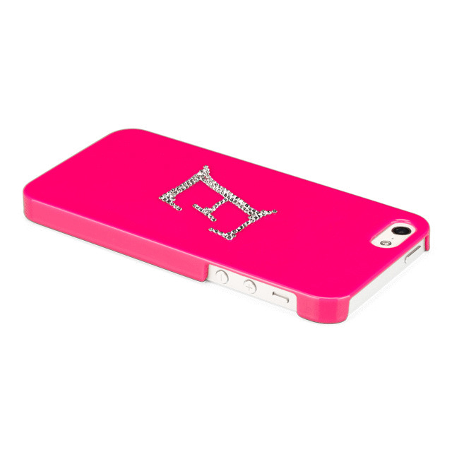 【iPhoneSE(第1世代)/5s/5 ケース】イニシャルケース ”E” ピンクサブ画像