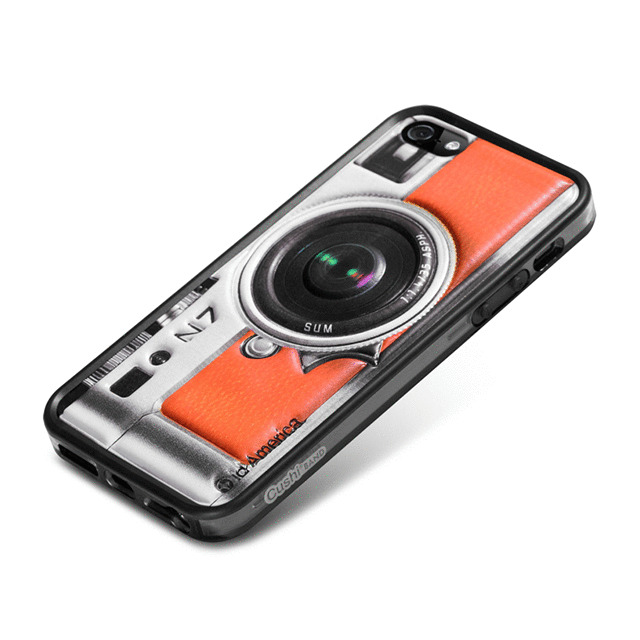 【iPhoneSE(第1世代)/5s/5 ケース】Cushi Plus (Camera Orange)サブ画像