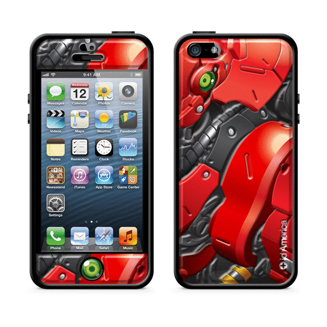 【iPhoneSE(第1世代)/5s/5 ケース】Cushi Plus (Robotics Red)サブ画像