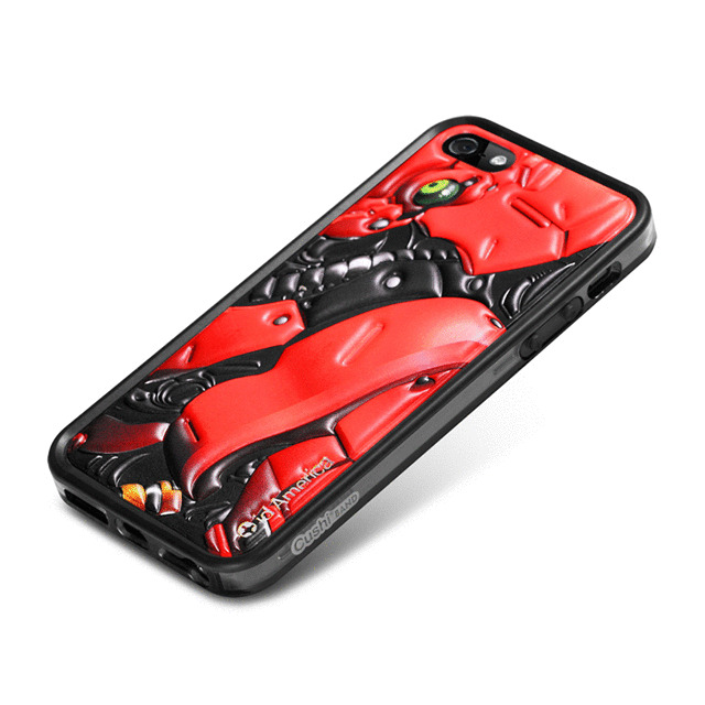 【iPhoneSE(第1世代)/5s/5 ケース】Cushi Plus (Robotics Red)goods_nameサブ画像