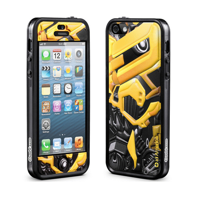 【iPhoneSE(第1世代)/5s/5 ケース】Cushi Plus (Robotics Yellow)