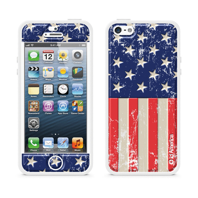 【iPhoneSE(第1世代)/5s/5 ケース】Cushi Plus (Flag USA)goods_nameサブ画像