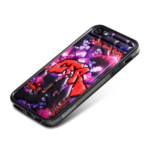 【iPhoneSE(第1世代)/5s/5 ケース】Cushi Plus (Graffiti Red)goods_nameサブ画像