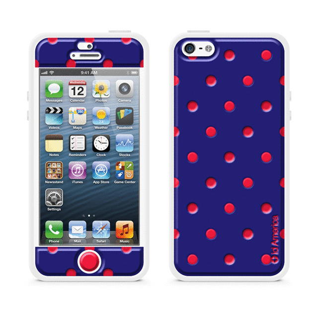 【iPhoneSE(第1世代)/5s/5 ケース】Cushi Plus (Dot Navy)goods_nameサブ画像