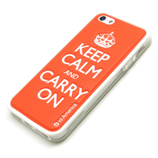 【iPhoneSE(第1世代)/5s/5 ケース】Cushi Plus KEEP CALM (Red)サブ画像