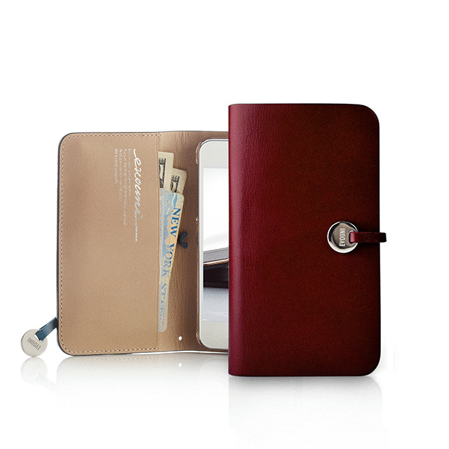 【iPhone5 ケース】Leather Arc Cover_iPhone5 Wineサブ画像