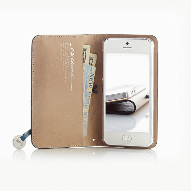 【iPhone5 ケース】Leather Arc Cover_iPhone5 Wineサブ画像