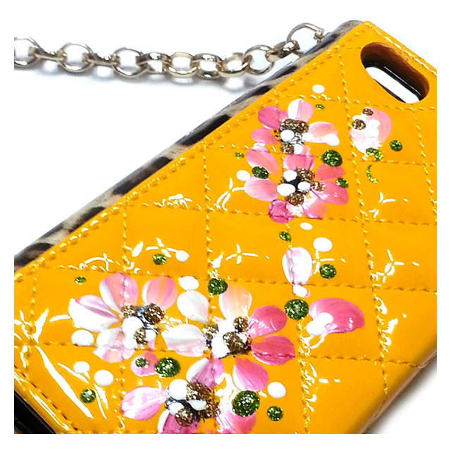 【iPhone5s/5 ケース】TYCHE leopard バック - スタイル イエローサブ画像