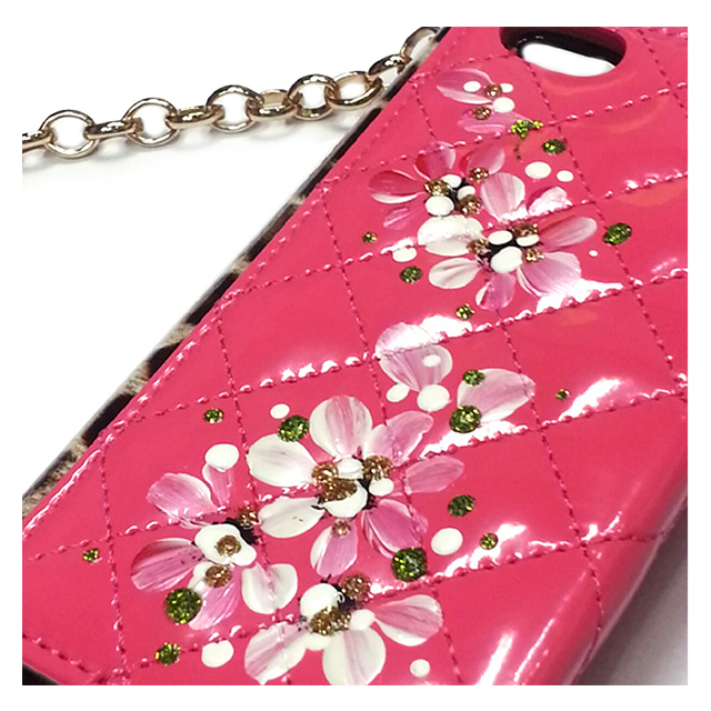【iPhone5s/5 ケース】TYCHE leopard バック - スタイル ピンクサブ画像