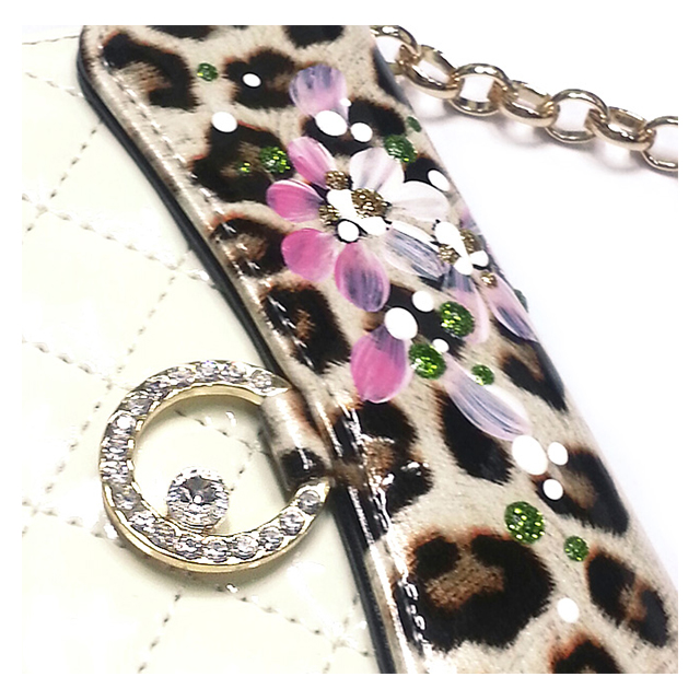 【iPhone5s/5 ケース】TYCHE leopard バック - スタイル ホワイトgoods_nameサブ画像