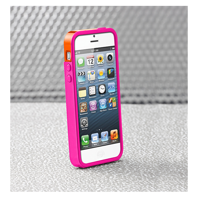 【iPhoneSE(第1世代)/5s/5 ケース】POP! with Stand Case (Pool Tangerine Orange/Lipsticサブ画像