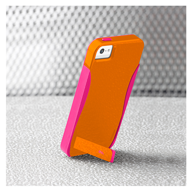【iPhoneSE(第1世代)/5s/5 ケース】POP! with Stand Case (Pool Tangerine Orange/Lipsticgoods_nameサブ画像