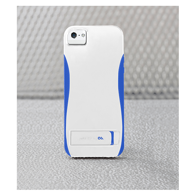 【iPhoneSE(第1世代)/5s/5 ケース】POP! with Stand Case (Pool White/Marine Blueサブ画像