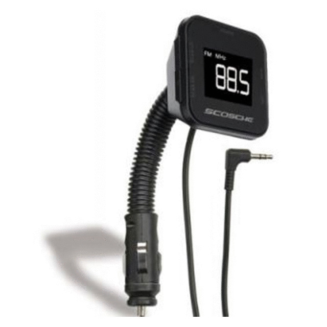 FM Transmitter with Back Lit Display ＆ Fl