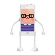 【iPhone5s/5 ケース】デザインフィギュアケース『app...