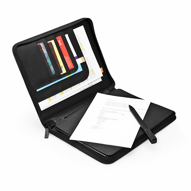 【iPad(第3世代/第4世代) iPad2 ケース】Folder Case Zip Lapa, Blackサブ画像