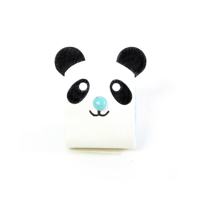 NANA FRIENDS ROLL UP EARPHONE WINDER(Panda)