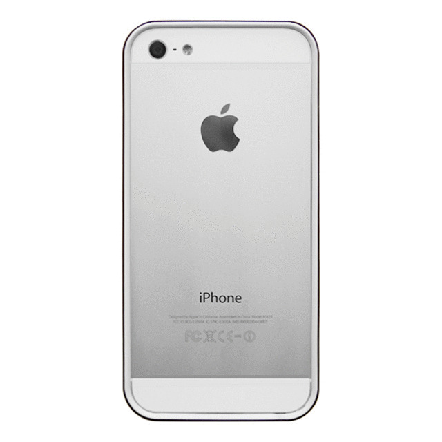 【限定】【iPhone5 ケース】フラットバンパーセット for iPhone5(木目調＆ホワイト)goods_nameサブ画像