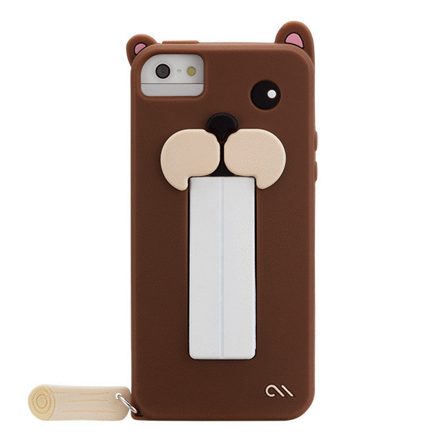 【iPhoneSE(第1世代)/5s/5 ケース】Snap Creatures Case (Beaver)