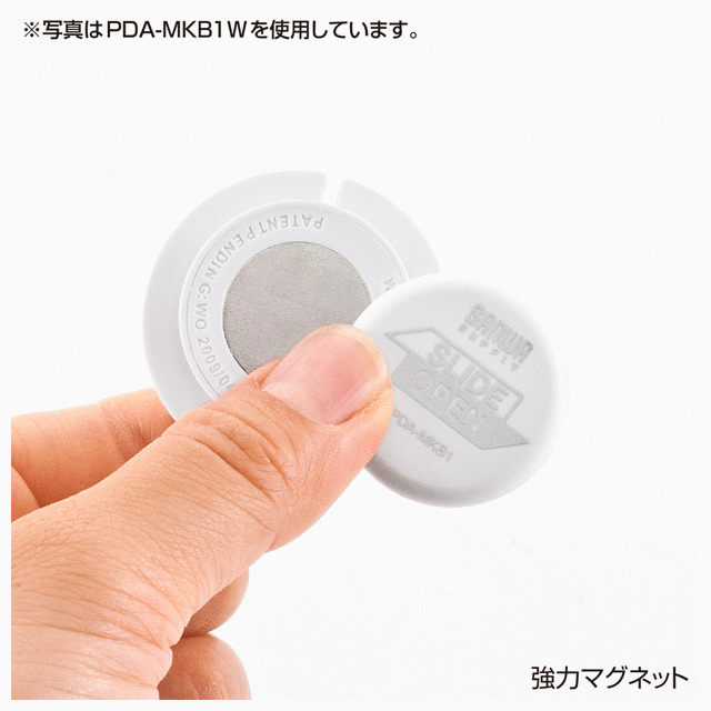 Magneat イヤホンケーブル巻取りホルダー (レッド)goods_nameサブ画像