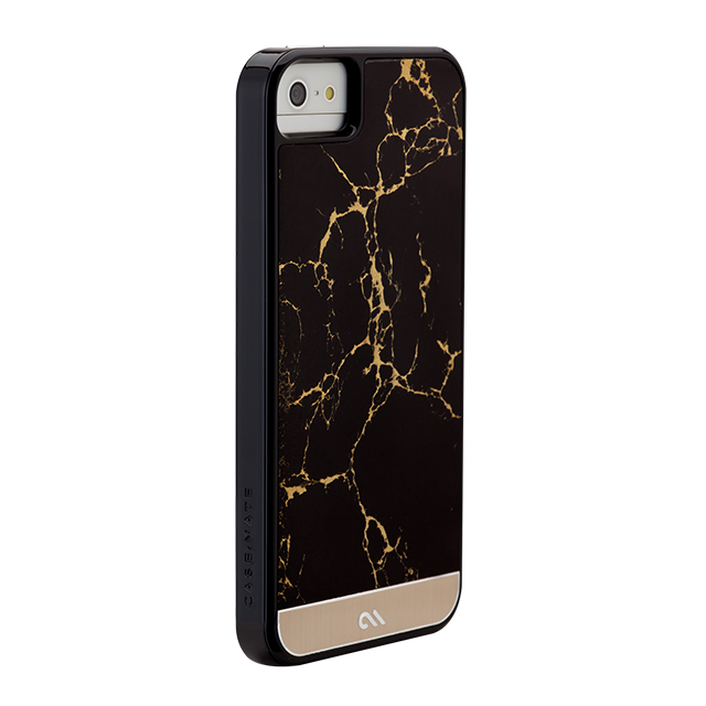 【iPhoneSE(第1世代)/5s/5 ケース】Crafted Case Gemstone, Gold Jet (Black/Gold)goods_nameサブ画像