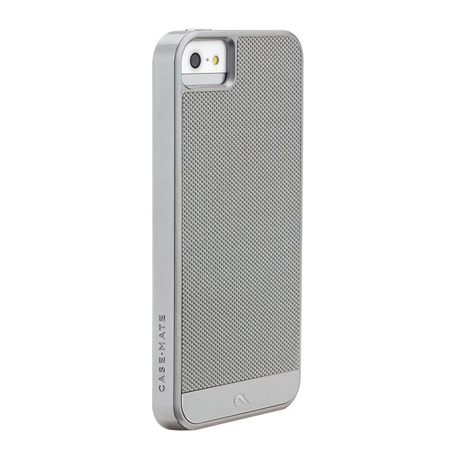 【iPhoneSE(第1世代)/5s/5 ケース】Crafted Case Carbon Fiber, Silvergoods_nameサブ画像