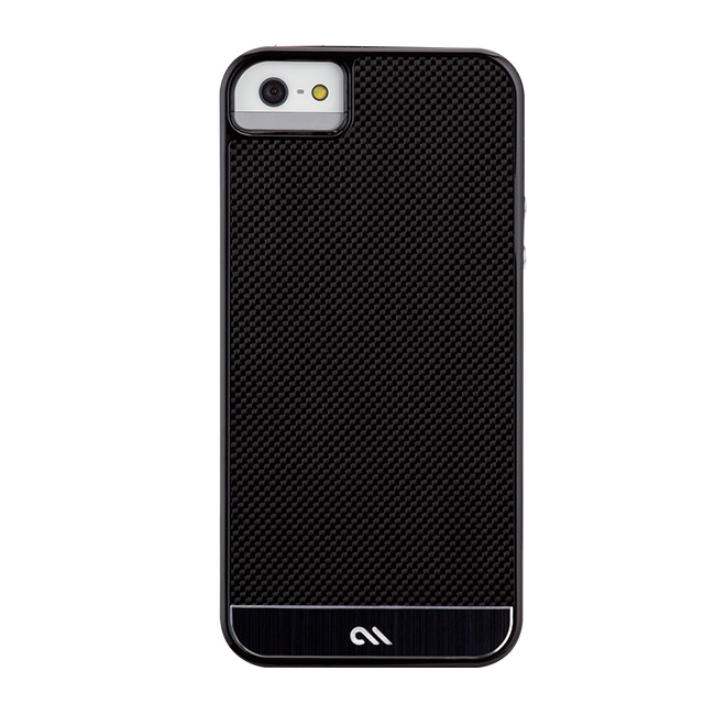 【iPhoneSE(第1世代)/5s/5 ケース】Crafted Case Carbon Fiber, Black