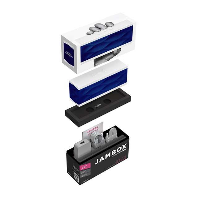 JAMBOX Bluetooth ワイヤレススピーカー (White Sapphire)サブ画像