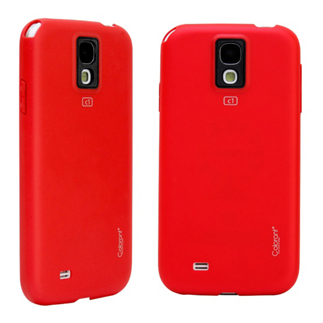 【GALAXY S4 ケース】Colorant Case C1 - Red×Blackサブ画像