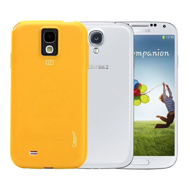 【GALAXY S4 ケース】Colorant Case C1 - Yellow×Blackサブ画像