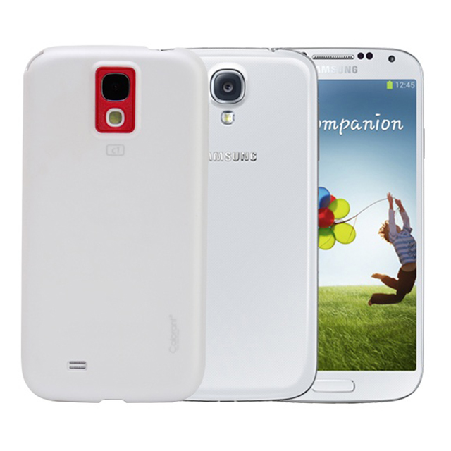 【GALAXY S4 ケース】Colorant Case C1 - White×Redサブ画像