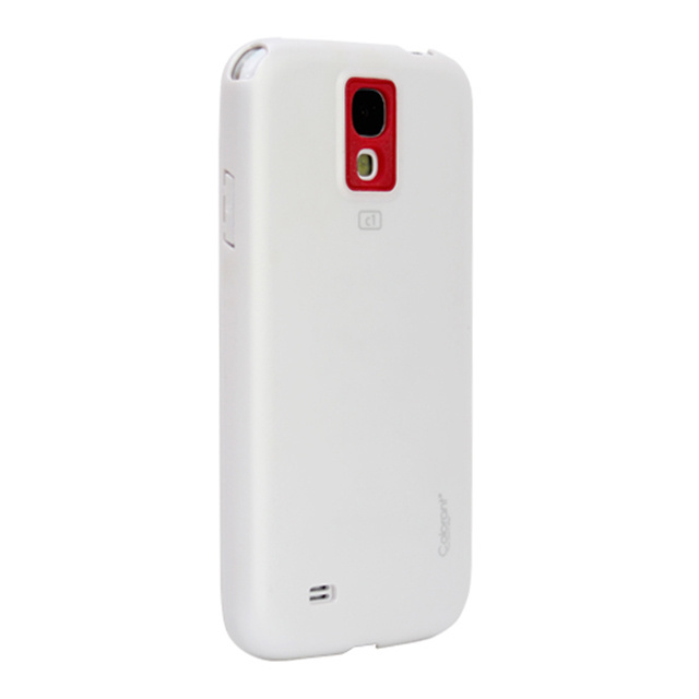 【GALAXY S4 ケース】Colorant Case C1 - White×Red