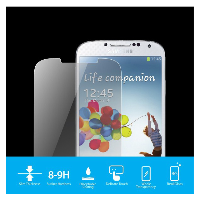 【GALAXY S4】Oleophobic Coated Tempered Glass GLAS.t SLIMサブ画像