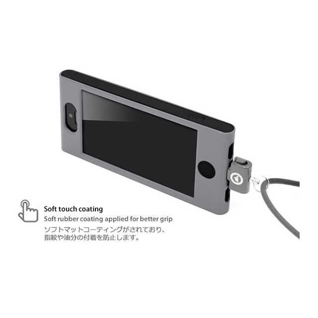 【iPhone5 ケース】Link Outdoor NeckStrap Case for iPhone 5 - Greyサブ画像