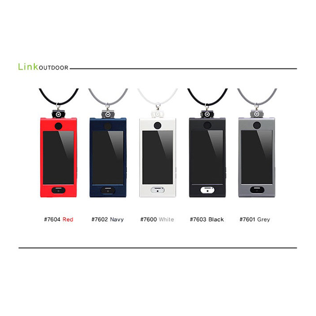 【iPhone5 ケース】Link Outdoor NeckStrap Case for iPhone 5 - Greyサブ画像