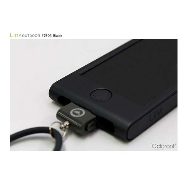 【iPhone5 ケース】Link Outdoor NeckStrap Case for iPhone 5 - Blackサブ画像