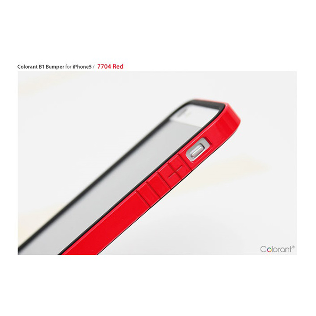 【iPhoneSE(第1世代)/5s/5 ケース】B1 Bumper Full Protection (Red Glossy)goods_nameサブ画像