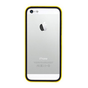 【iPhoneSE(第1世代)/5s/5 ケース】B1 Bumper Full Protection (Yellow Glossy)