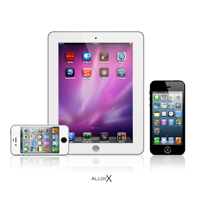 Alloy X Home Button Set for iPhone/iPad - Basic - Silver×Black×Black Xgoods_nameサブ画像