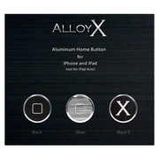 Alloy X Home Button Set for iPhone/iPad - Basic - Silver×Black×Black X