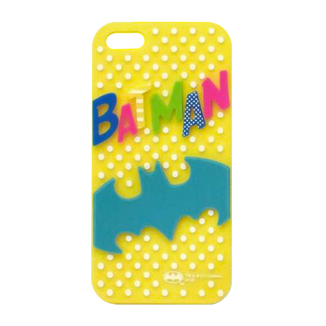 【iPhone5s/5 ケース】バットマン シリコンカバー YE