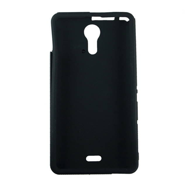 【XPERIA A ケース】Hybrid Tough Case, Black/Blackサブ画像