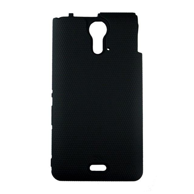 【XPERIA A ケース】Hybrid Tough Case, Black/Black