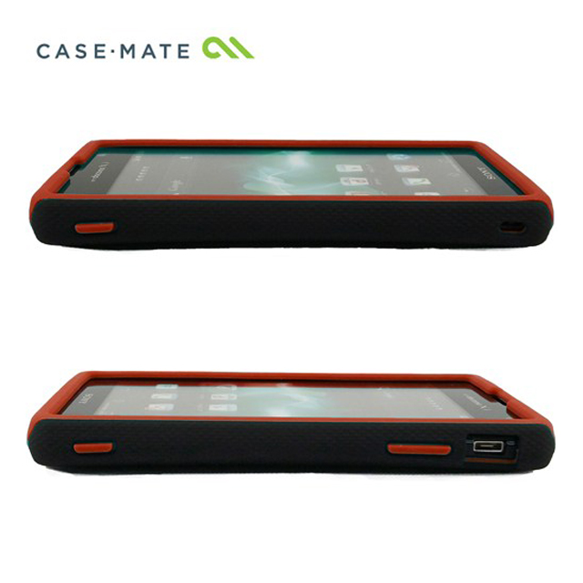 【XPERIA GX ケース】Hybrid Tough Case, Black/ Tangerine Tangogoods_nameサブ画像