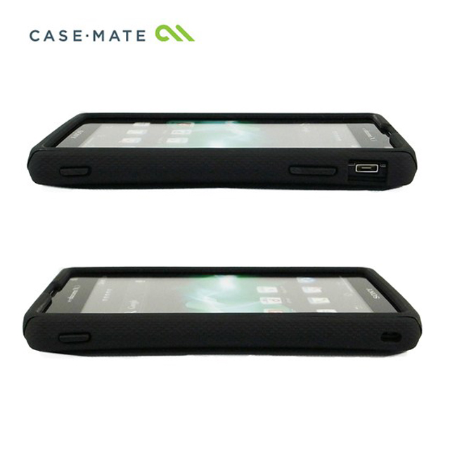 【XPERIA GX ケース】Hybrid Tough Case, Black/Blackgoods_nameサブ画像